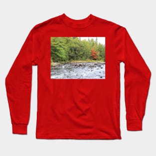 Rivers Edge - Algonquin Provincial Park Long Sleeve T-Shirt